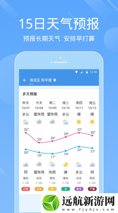 一畫天氣app